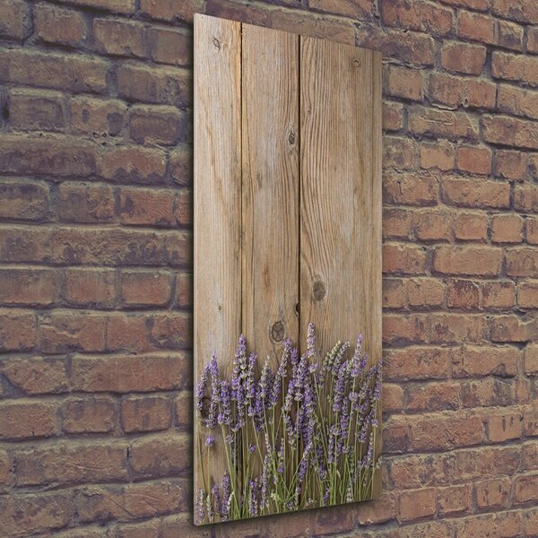 Vertikální Fotoobraz na skle Levandule na stromě osv-85126180