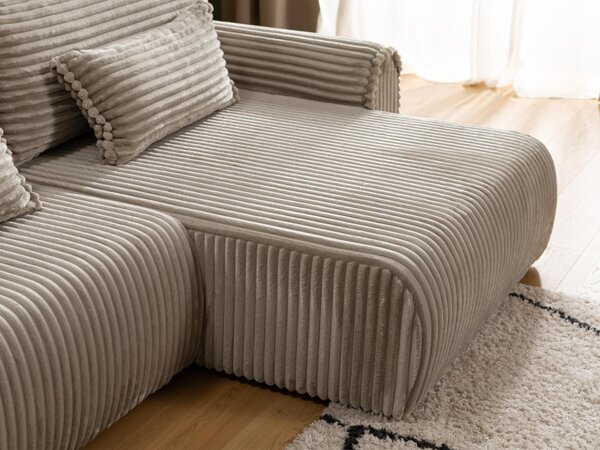 Rohová sedací souprava Suziser Sztruks, Potah: Ambience 02 5903211537745