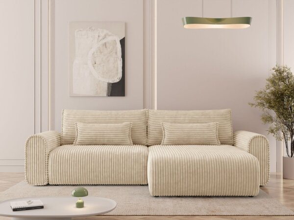 Rohová sedací souprava Suziser Sztruks, Potah: Ambience 02 5903211537745