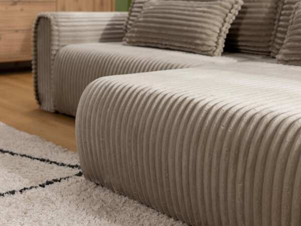 Rohová sedací souprava Suziser Sztruks, Potah: Ambience 02 5903211537745