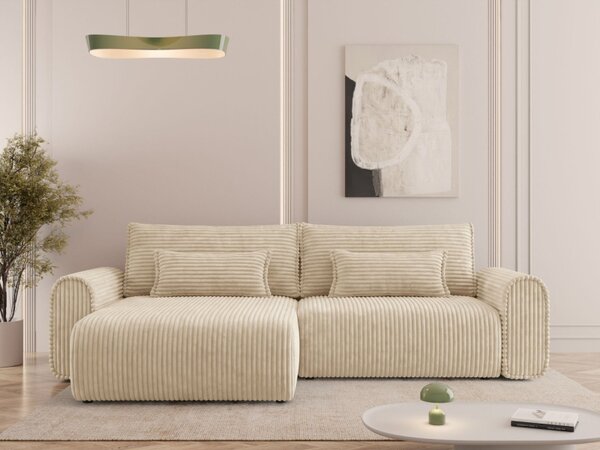 Rohová sedací souprava Suziser Sztruks, Potah: Ambience 02 5903211537745