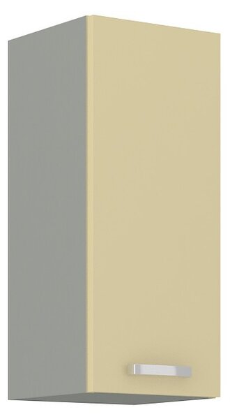 Horní kuchyňská skříňka ULLERIKE - šířka 30 cm, krémová / šedá