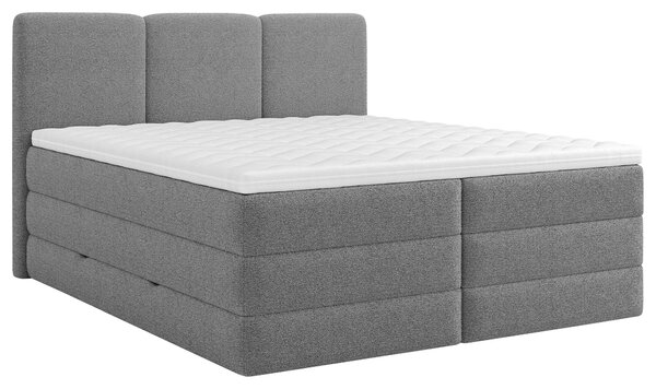 POSTEL BOXSPRING, 180/200 cm, antracitová MID.YOU - Postele s úložným prostorem, Online Only