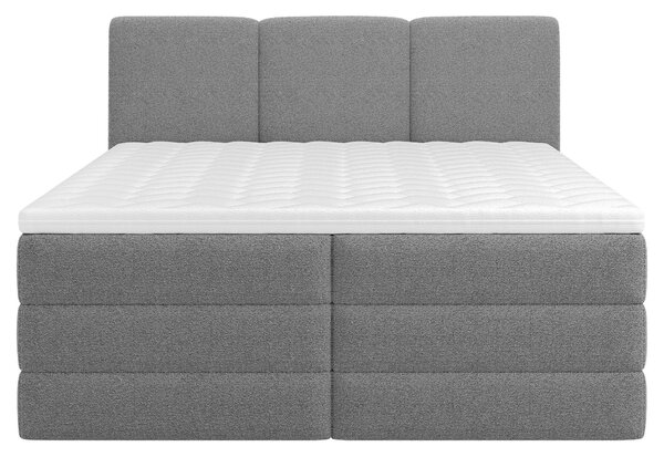 POSTEL BOXSPRING, 180/200 cm, antracitová MID.YOU - Postele s úložným prostorem, Online Only