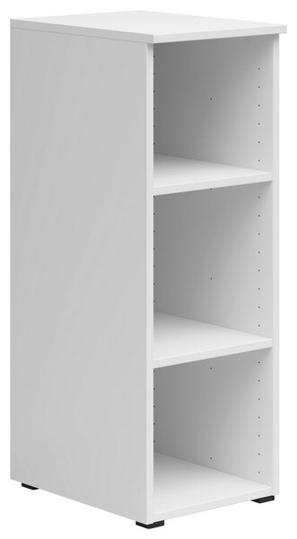 REGÁL, bílá, 30/83/40 cm Carryhome - Knihovny