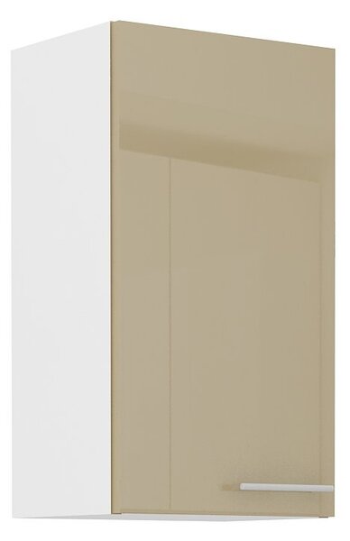 Horní kuchyňská skříňka LAJLA - šířka 40 cm, cappucino / bílá
