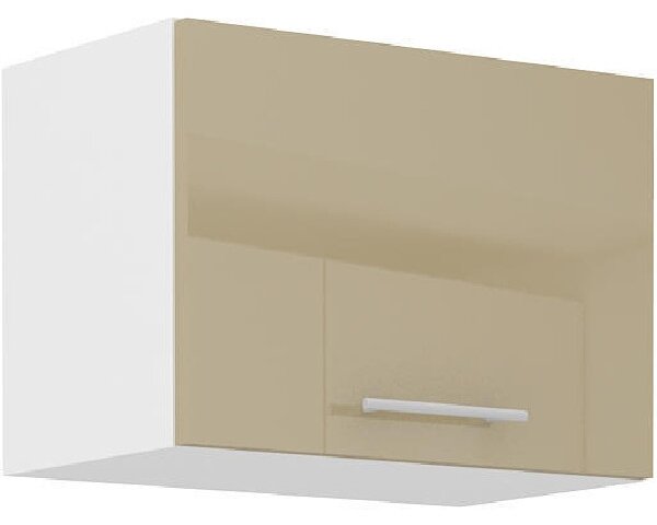 Digestořová skříňka LAJLA - šířka 50 cm, cappucino / bílá