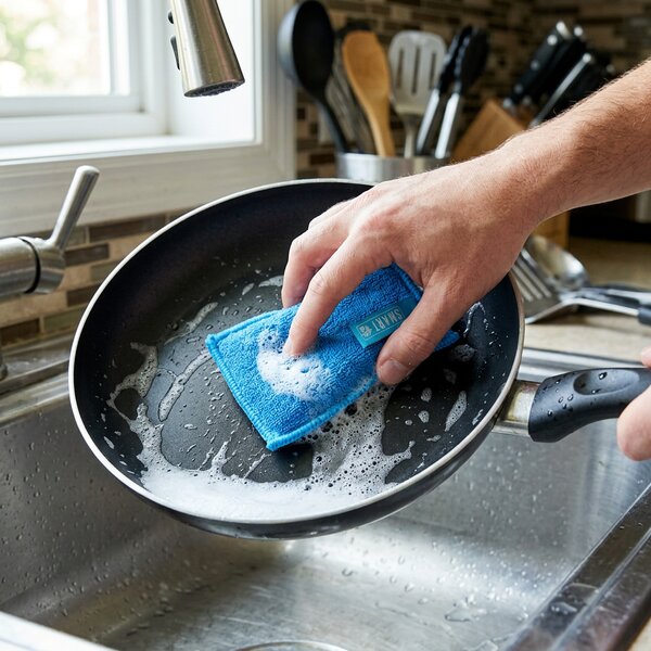 HITEKO (Smart microfiber system) Houbičky na nádobí z mikrovlákna, pratelné, 3ks v balení