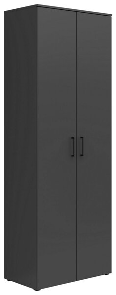 VÍCEÚČELOVÁ SKŘÍŇ, barvy grafitu, 70/195/40 cm Carryhome - Víceúčelové skříně