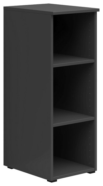 REGÁL, barvy grafitu, 30/83/40 cm Carryhome - Knihovny
