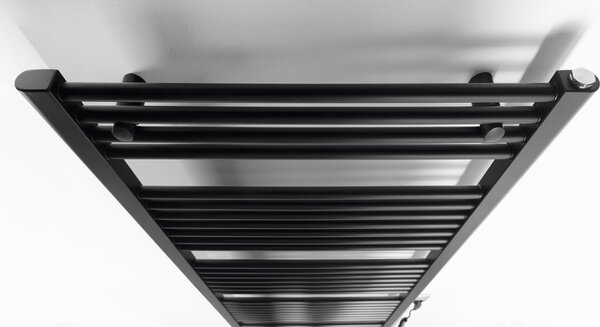 Aqualine Aqualine, DIRECT-E elektrické topné těleso, rovné, 600x1680 mm, 800 W, černá, ILE66TB