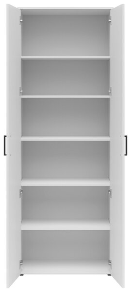 VÍCEÚČELOVÁ SKŘÍŇ, bílá, 70/195/40 cm Carryhome - Víceúčelové skříně