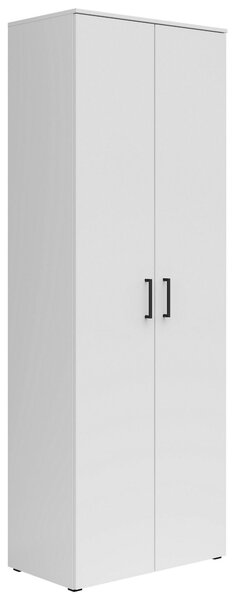 VÍCEÚČELOVÁ SKŘÍŇ, bílá, 70/195/40 cm Carryhome - Víceúčelové skříně