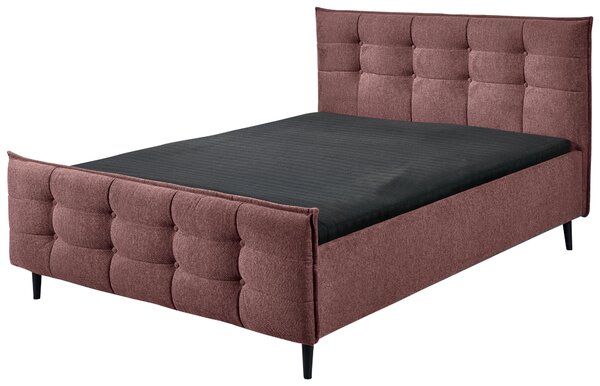 ČALOUNĚNÁ POSTEL, 180/200 cm, lilková MID.YOU - Manželské postele, Online Only