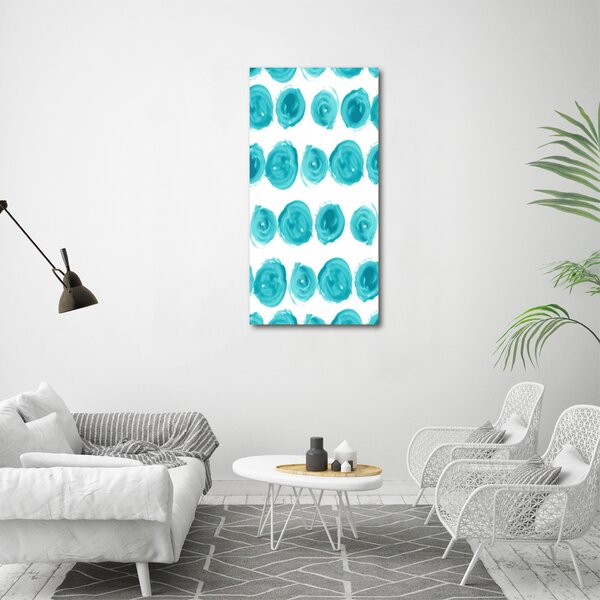 Vertikální Moderní fotoobraz canvas na rámu Kapky ocv-85583866