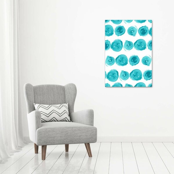 Vertikální Moderní fotoobraz canvas na rámu Kapky ocv-85583866