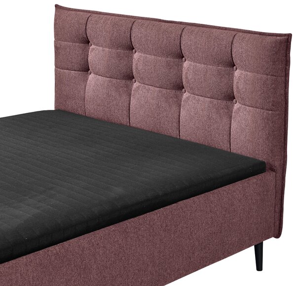 ČALOUNĚNÁ POSTEL, 180/200 cm, lilková MID.YOU - Manželské postele, Online Only