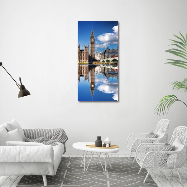 Vertikální Foto obraz na plátně Big Ben Londýn ocv-85644898