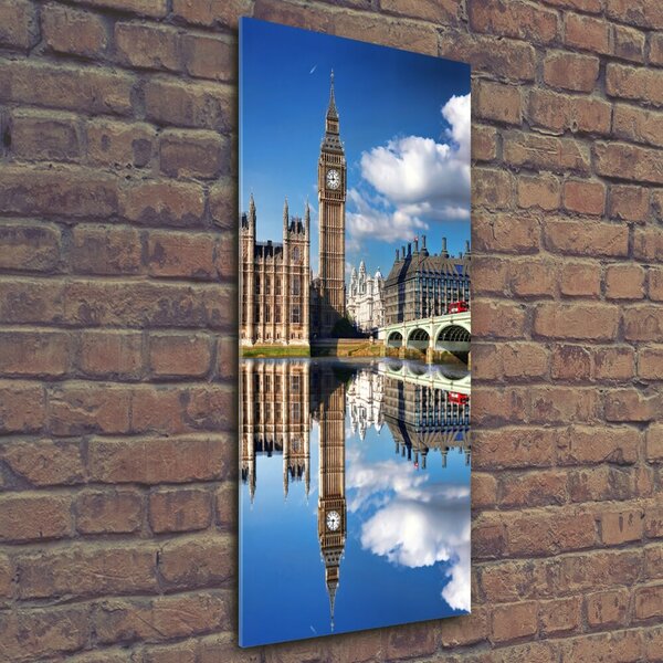Vertikální Foto obraz fotografie na skle Big Ben Londýn osv-85644898