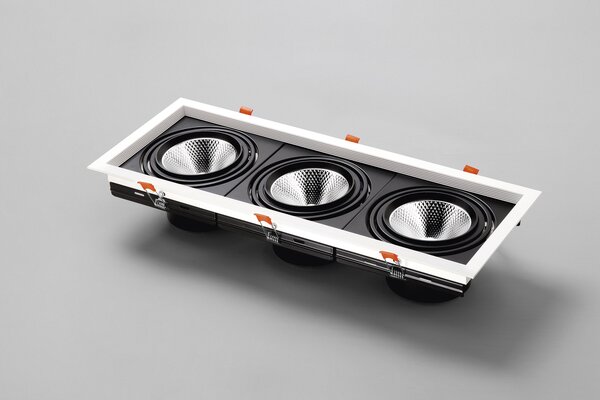 FAN INC-DESTINY-3 Vestavné svítidlo Destiny 3xAR111, 48,5x18,5 cm - FANEUROPE