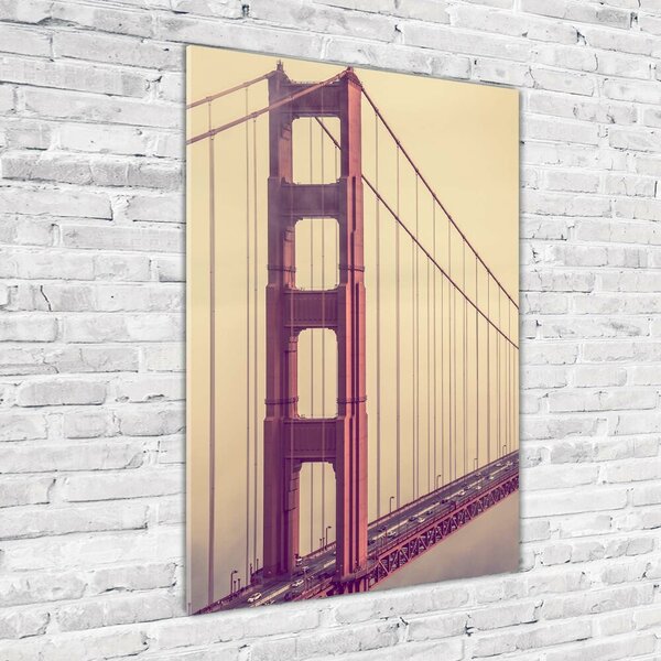 Vertikální Fotoobraz na skle Most San Francisco osv-85695619