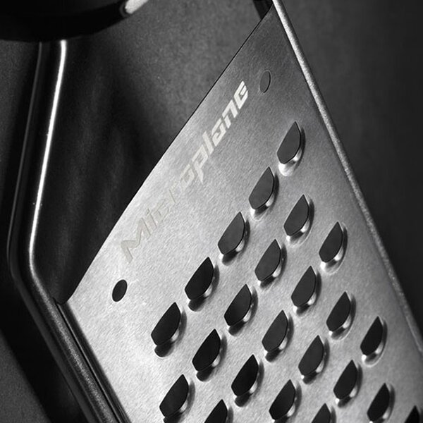 Struhadlo Microplane Profesional hrubé s rukojetí - nerez 38008