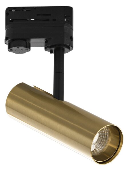 FAN LED-ROCKET-ORO 3‑fázový systém LED ROCKET zlatá 7W 3000-4000K 50x165 mm - FANEUROPE