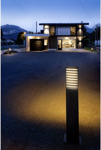 LA 1008385 RASTERLYS POLE 70 Stojací lampa, 2700/3000 K, IP65, obdélníkový, antracitní - BIG WHITE (SLV)