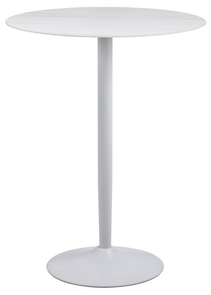 BAROVÝ STŮL, bílá, 80/80/105 cm P & B - Barové stoly, Online Only