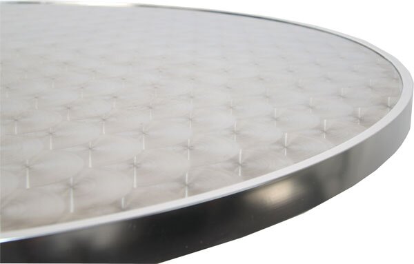 Barový bistro stůl kulatý 11352, hliník - v70/110 x Ø60 cm