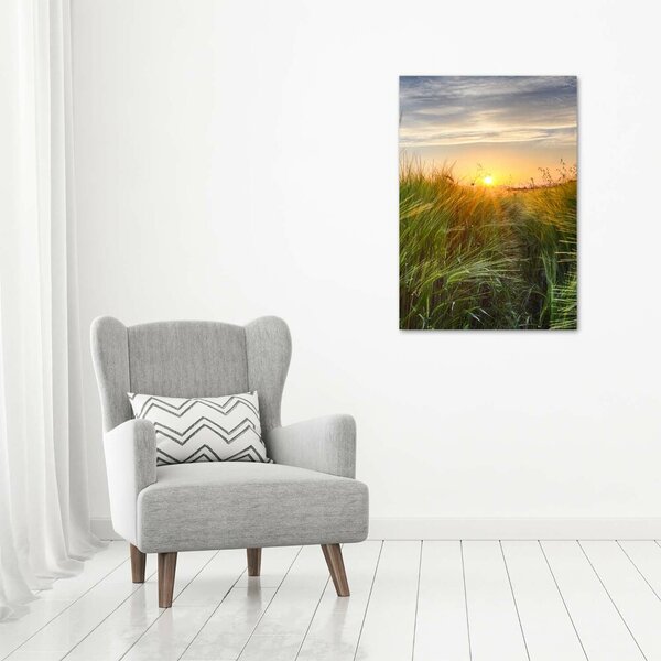 Vertikální Foto obraz canvas Pole pšenice ocv-86489340