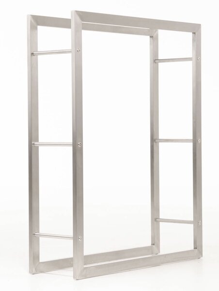 Stojan na palivové dřevo Keri 25x80x100 - nerezová ocel