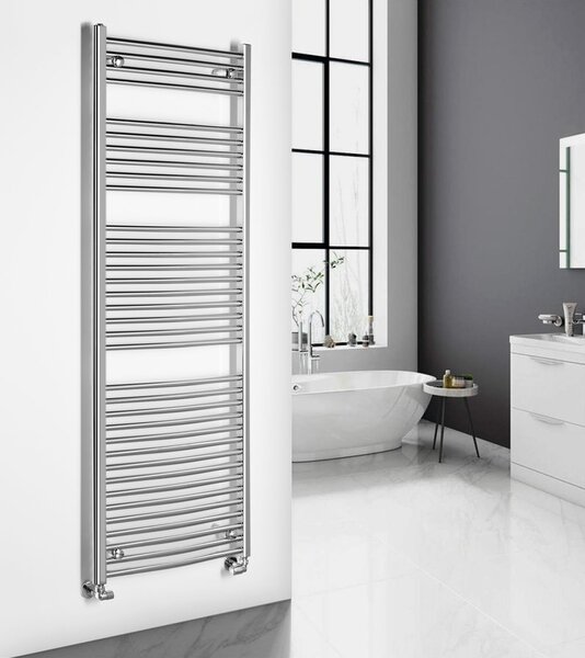 Aqualine Aqualine, ALYA topné těleso oblé 600x1420mm, chrom, LLC204