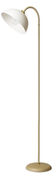 Stojací lampa Zack, 1x bílé PVC stínítko, be