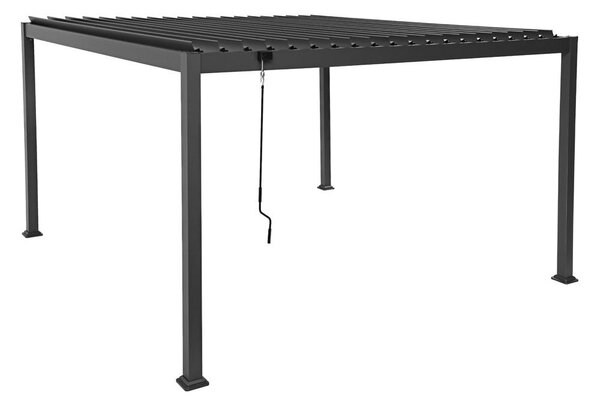 Hliníková bioklimatická pergola s lamelami 4 x 3 M