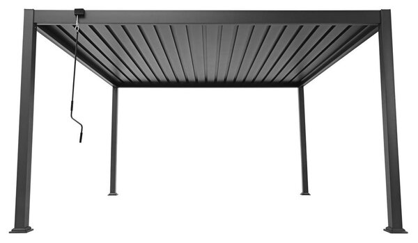 Hliníková bioklimatická pergola s lamelami 4 x 3 M
