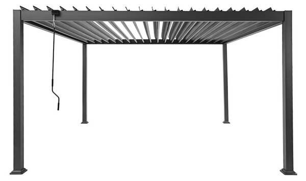 Hliníková bioklimatická pergola s lamelami 4 x 3 M