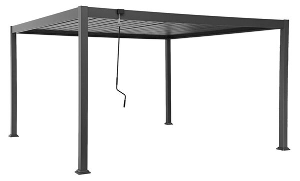Hliníková bioklimatická pergola s lamelami 4 x 3 M