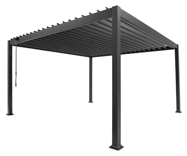 Hliníková bioklimatická pergola s lamelami 4 x 3 M
