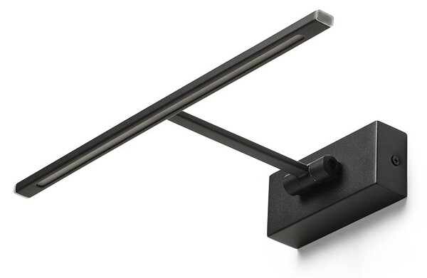 FRESCO LED nástěnná lampa, nad obraz černá - RED - DESIGN RENDL