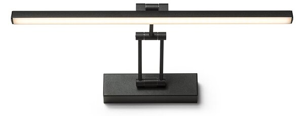 FRIDA LED nástěnná lampa, nad obraz matná černá - RED - DESIGN RENDL