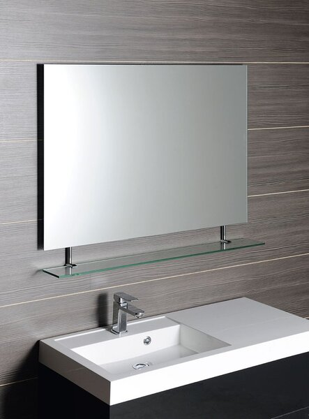 Sapho Sapho, WEGA zrcadlo 900x800mm, s policí, 60092-9