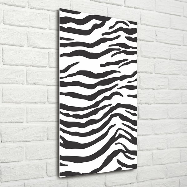 Vertikální Foto obraz sklo tvrzené Zebra pozadí osv-87477290