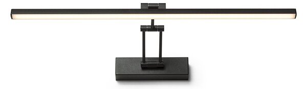 FRIDA LED nástěnná lampa, nad obraz matná černá - RED - DESIGN RENDL