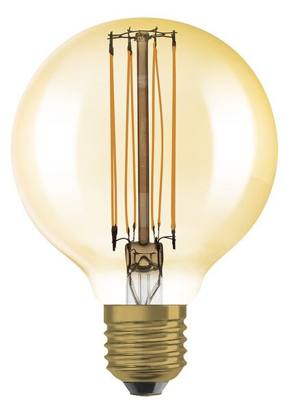 RED G14436 OSRAM LED žárovka, Globe jantarová E27 - DESIGN RENDL