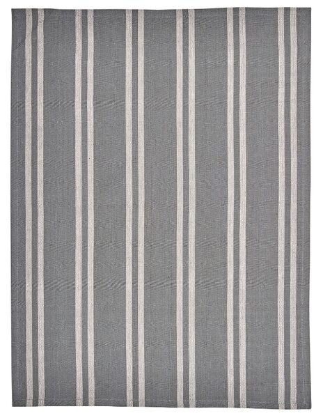 Södahl Šedá bavlněná utěrka Weave 50 x 70 cm