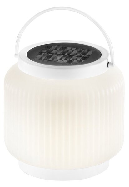 FAN LED-ROBIN-BCO Solární dobíjecí LED lampa Robin (bílá), 1,2 W, 3000 K, stmívatelná, IP54 - FANEUROPE