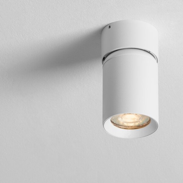 Bílé kovové bodové světlo Nova Luce Amecy 6 cm