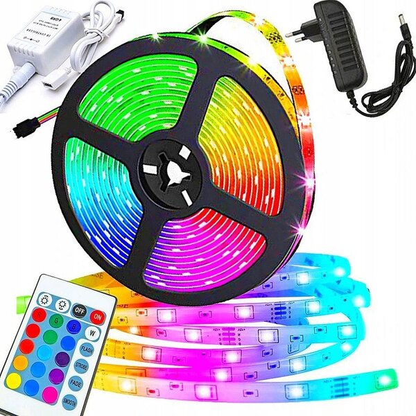 Dětská postel auto s LED osvětlením 70x140 cm BADNORA - růžová