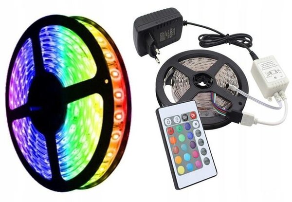 Dětská postel auto s LED osvětlením 70x140 cm BADNORA - růžová